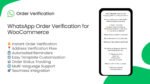 WhatsApp Order Verification for WooCommerce